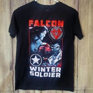Marvel Falcon Winter Soldier TShirt Sz Large